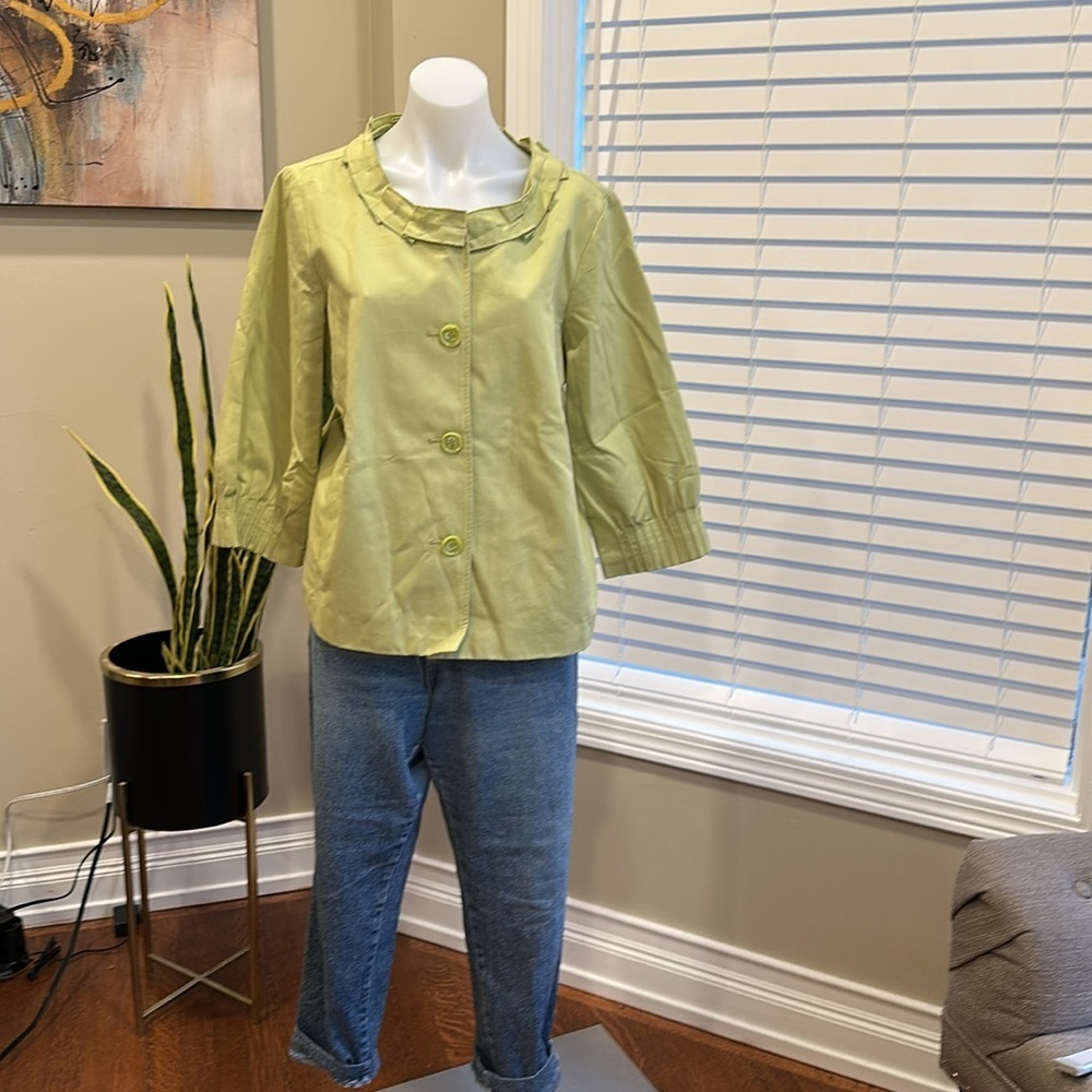 Vintage Style Shirt Jacket Size Large